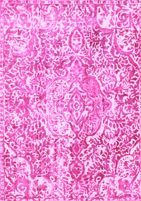 Abstract Pink Modern Rug, abs1271pnk