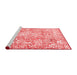 Modern Red Washable Rugs