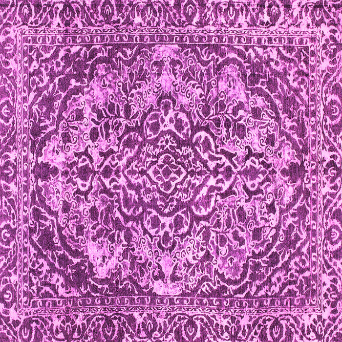 Square Abstract Pink Modern Rug, abs1272pnk