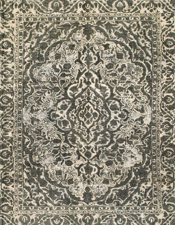 Abstract Tan Brown Modern Rug, abs1272