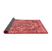 Abstract Red Modern Area Rugs