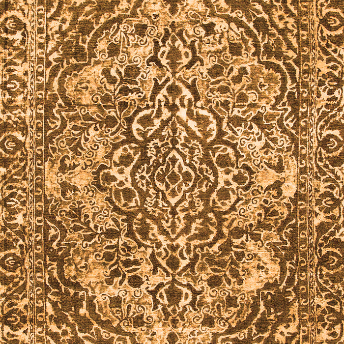 Abstract Orange Modern Rug, abs1272org