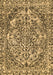 Abstract Brown Modern Rug, abs1272brn