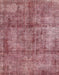 Machine Washable Abstract Light Coral Pink Rug, wshabs1273