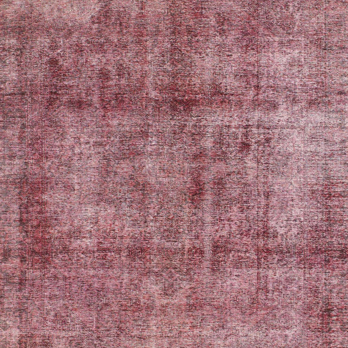 Machine Washable Abstract Light Coral Pink Rug, wshabs1273