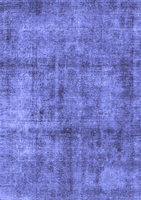 Abstract Blue Modern Rug, abs1273blu