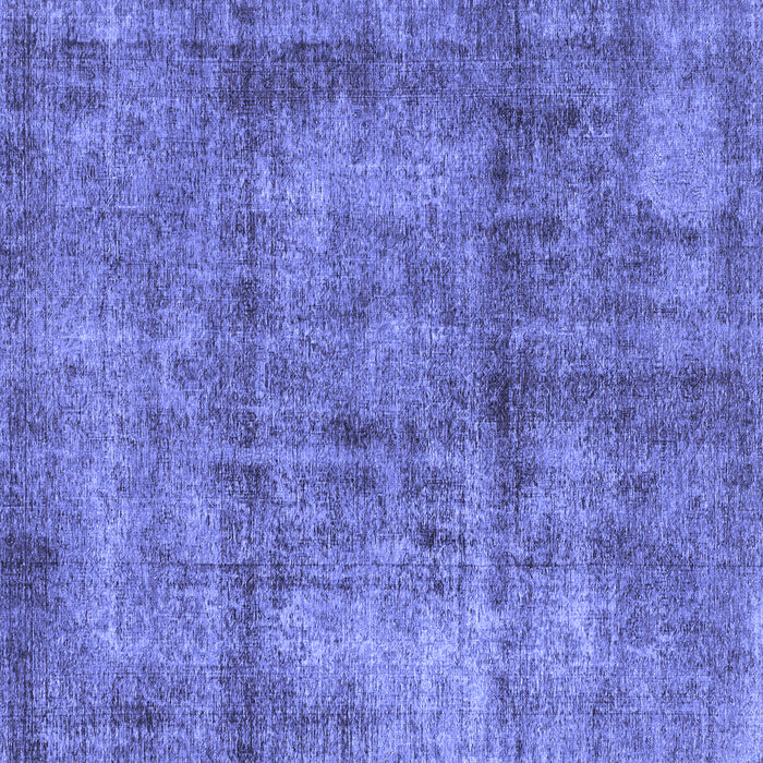 Square Machine Washable Abstract Blue Modern Rug, wshabs1273blu