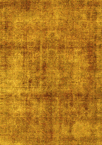 Abstract Yellow Modern Rug, abs1273yw