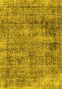 Abstract Yellow Modern Rug, abs1274yw