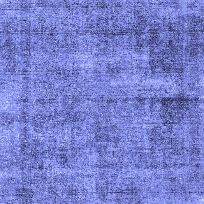 Abstract Blue Modern Rug, abs1274blu