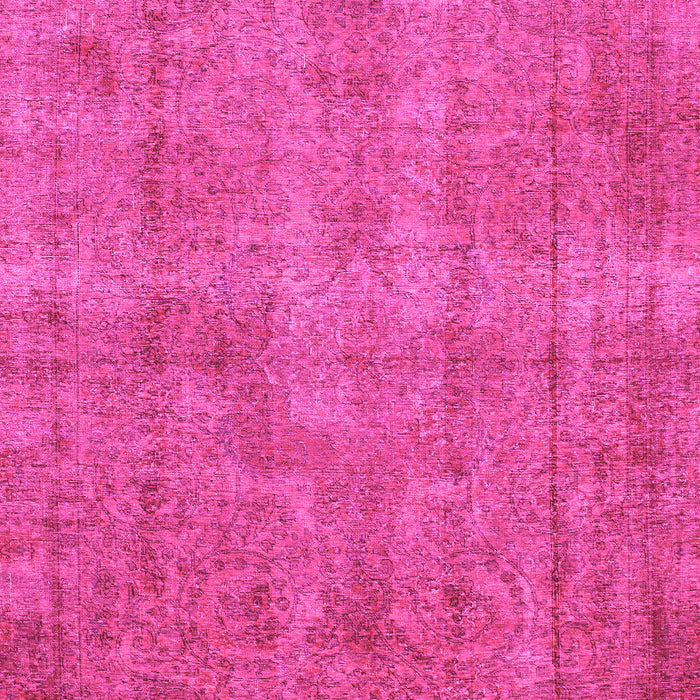 Machine Washable Abstract Pink Modern Rug, wshabs1275pnk