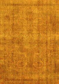 Abstract Yellow Modern Rug, abs1275yw