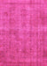 Abstract Pink Modern Rug, abs1275pnk