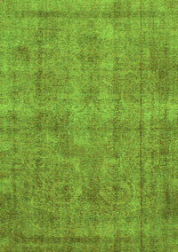 Abstract Green Modern Rug, abs1275grn