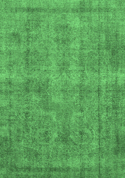Abstract Emerald Green Modern Rug, abs1275emgrn