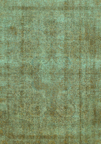 Abstract Turquoise Modern Rug, abs1275turq