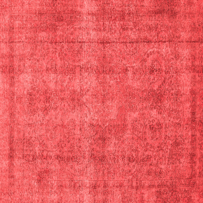 Machine Washable Abstract Red Modern Rug, wshabs1275red