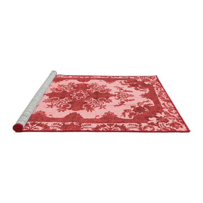 Bohemian Red Washable Rugs