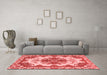 Bohemian Red Washable Rugs