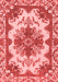 Persian Red Bohemian Area Rugs