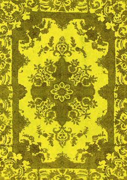 Persian Yellow Bohemian Rug, abs1276yw