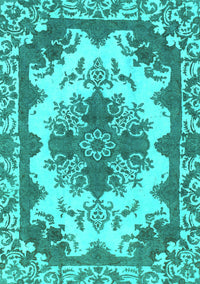 Persian Turquoise Bohemian Rug, abs1276turq