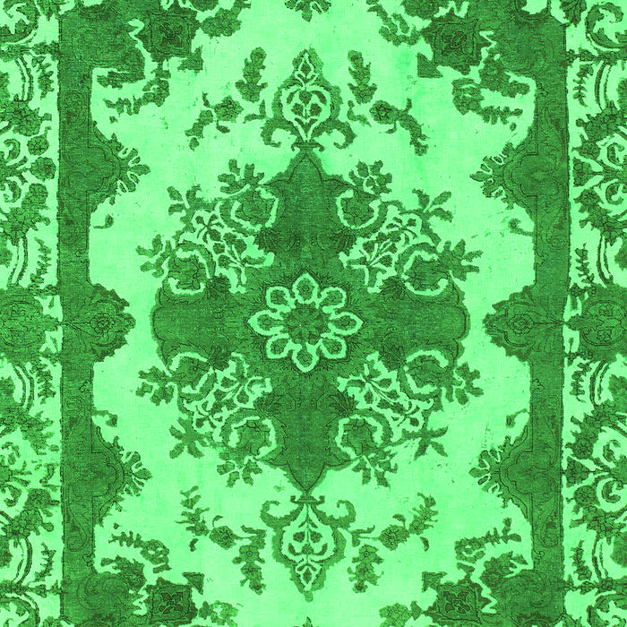 Persian Green Bohemian Rug, abs1276grn