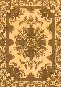 Persian Orange Bohemian Rug, abs1276org