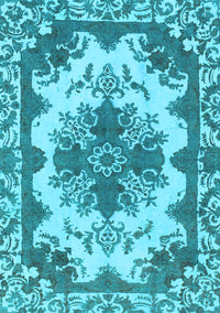 Persian Light Blue Bohemian Rug, abs1276lblu