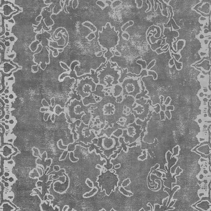 Machine Washable Abstract Gray Modern Rug, wshabs1277gry