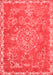 Abstract Red Modern Area Rugs