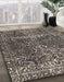 Machine Washable Abstract Rosy Pink Rug in a Family Room, wshabs1278