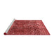 Modern Red Washable Rugs