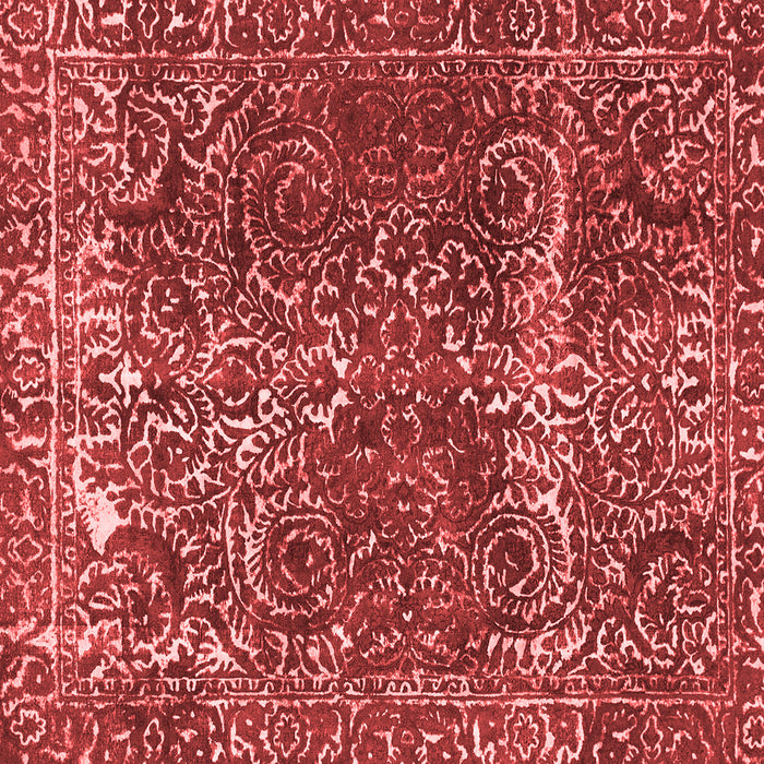 Machine Washable Abstract Red Modern Rug, wshabs1278red