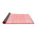 Abstract Red Modern Area Rugs