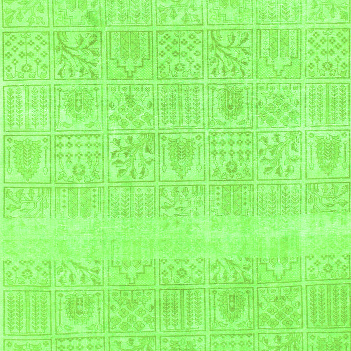 Abstract Green Modern Rug, abs1279grn