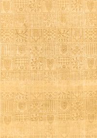 Abstract Brown Modern Rug, abs1279brn