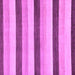 Square Machine Washable Solid Purple Modern Area Rugs, wshabs127pur