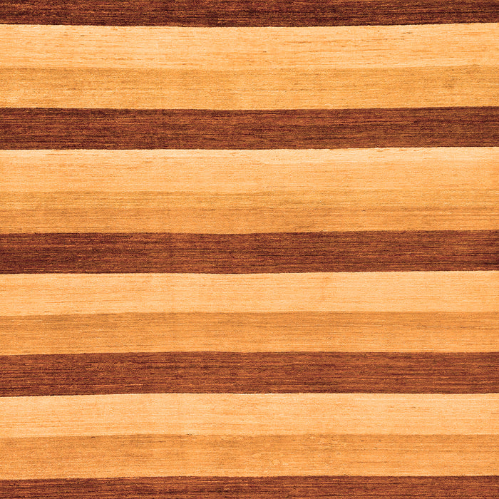 Square Machine Washable Solid Orange Modern Area Rugs, wshabs127org