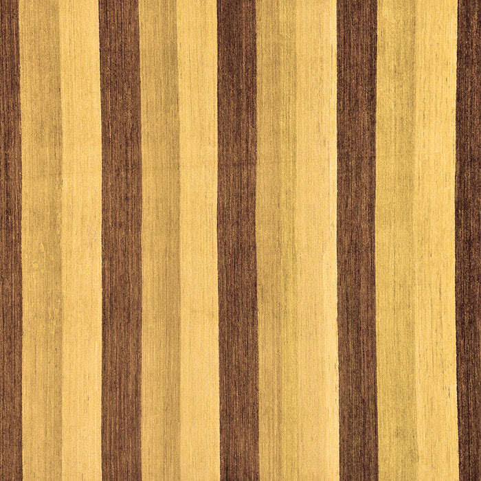 Square Machine Washable Solid Brown Modern Rug, wshabs127brn