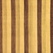 Square Machine Washable Solid Brown Modern Rug, wshabs127brn