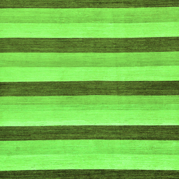 Square Solid Green Modern Rug, abs127grn
