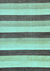 Solid Light Blue Modern Rug, abs127lblu