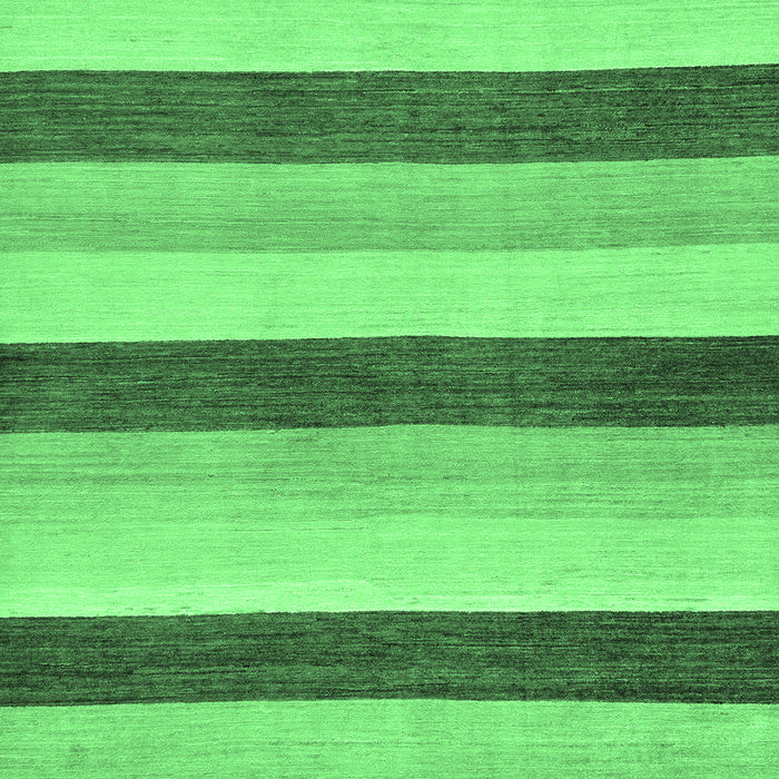 Machine Washable Solid Emerald Green Modern Area Rugs, wshabs127emgrn