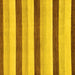 Square Solid Yellow Modern Rug, abs127yw