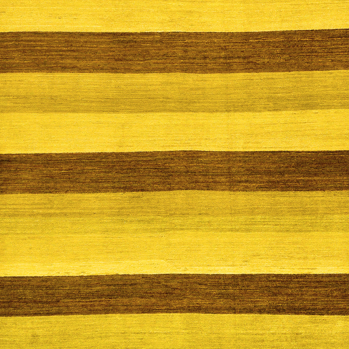 Solid Yellow Modern Rug, abs127yw