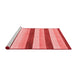 Modern Red Washable Rugs