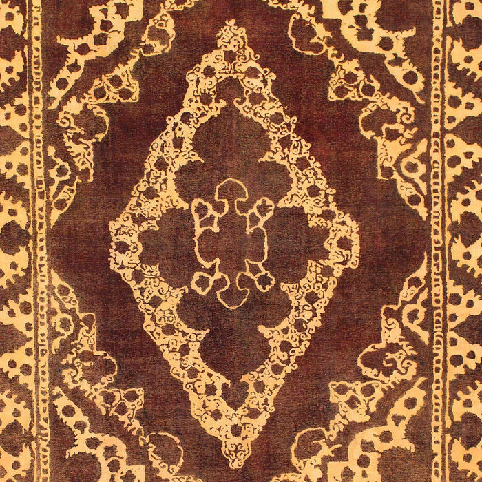 Abstract Yellow Modern Rug, abs1280