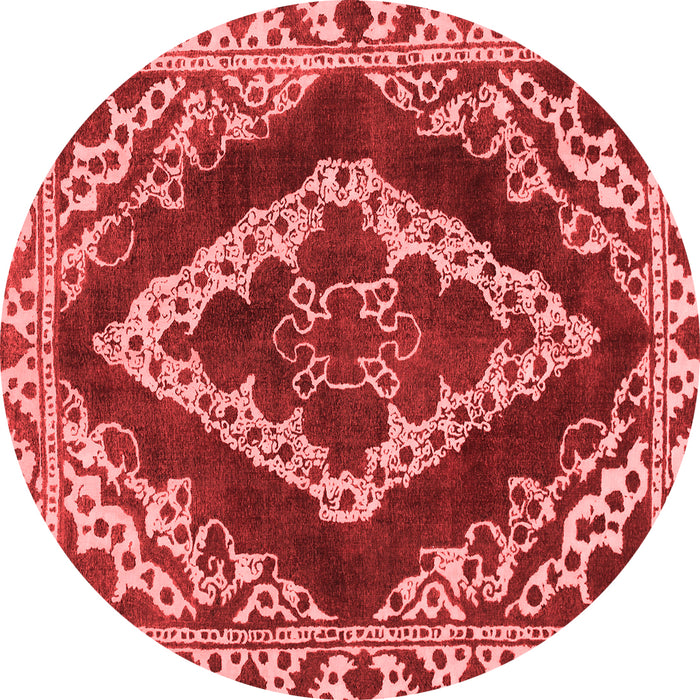 Machine Washable Abstract Red Modern Rug, wshabs1280red
