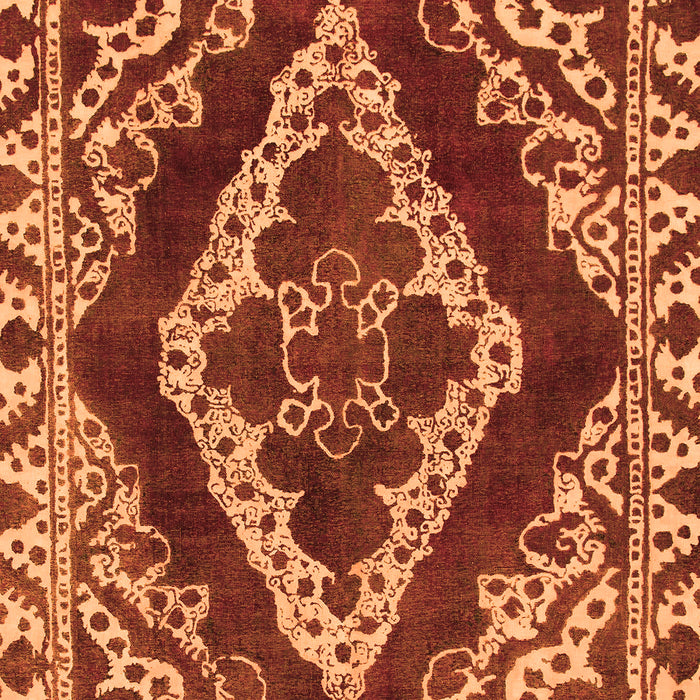 Machine Washable Abstract Orange Modern Area Rugs, wshabs1280org